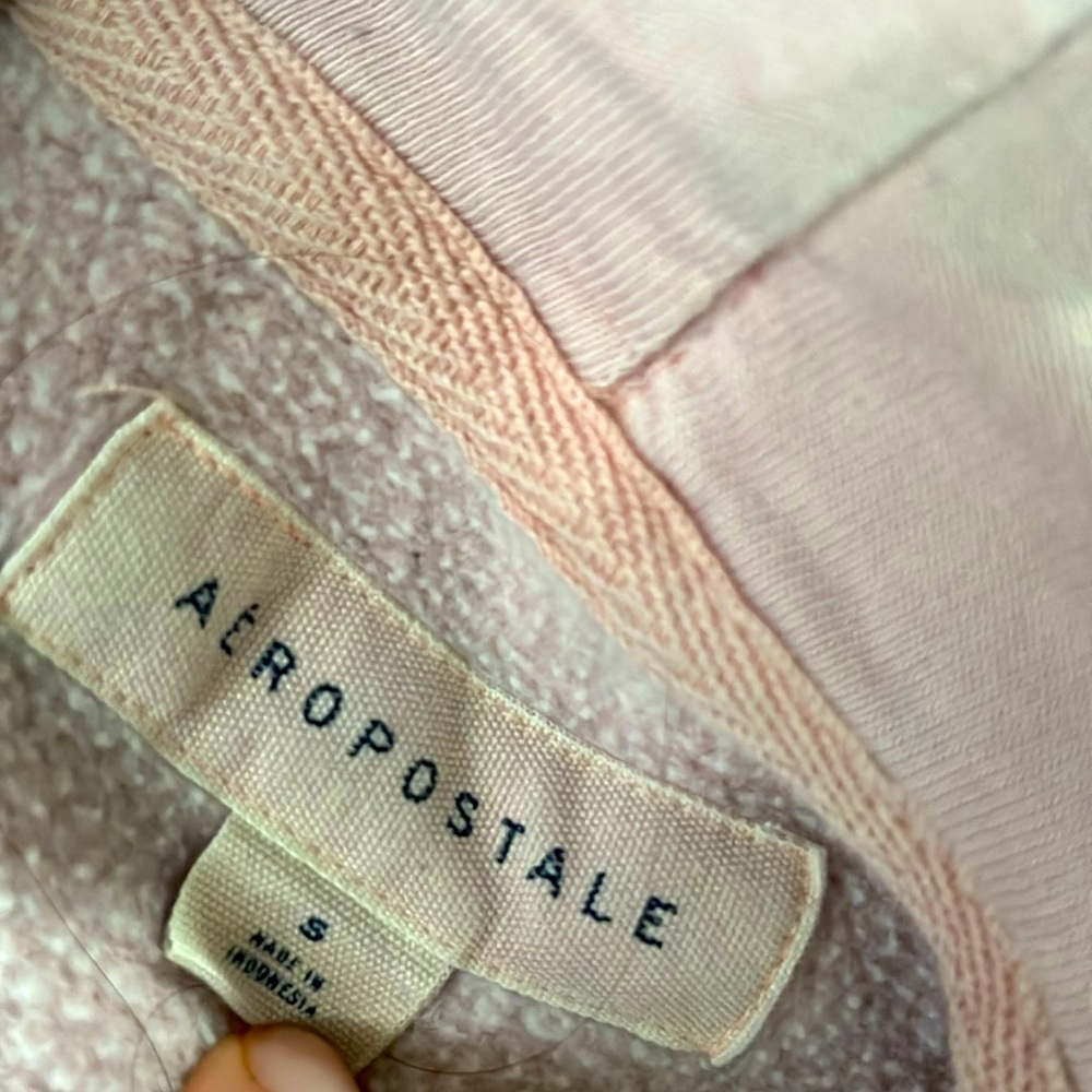 pink zip up